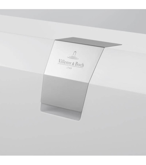 Villeroy&Boch Quaryl Squaro stačiakampė vonia su kojelėmis ir sifonu 170x75cm