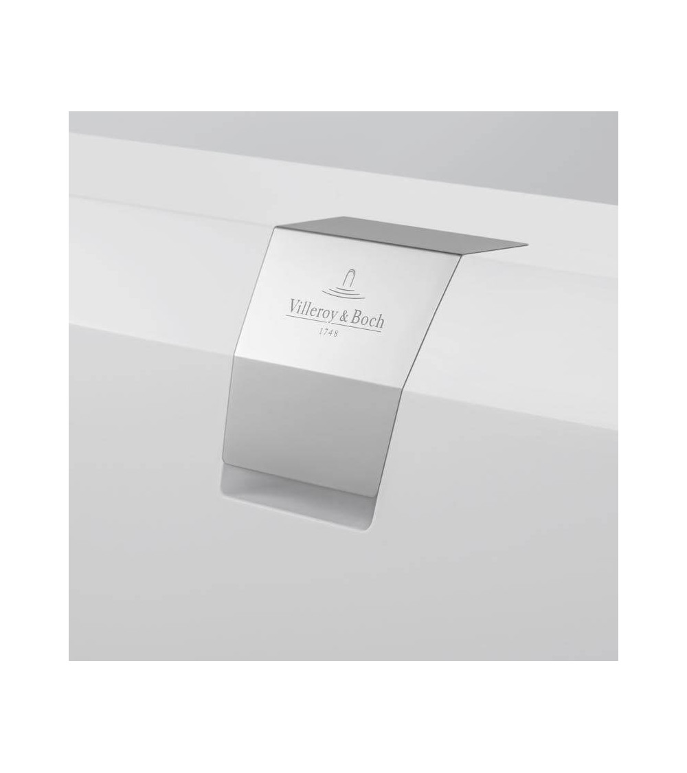 Villeroy&Boch Quaryl Squaro stačiakampė vonia su kojelėmis ir sifonu 170x75cm