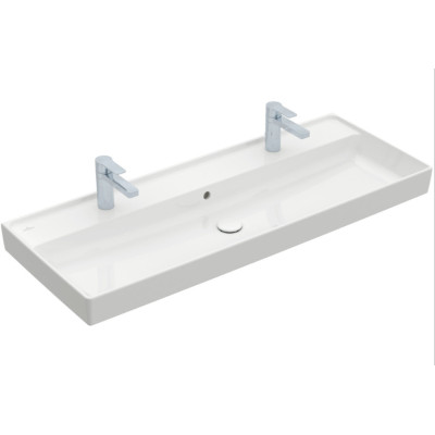 Praustuvas Villeroy & Boch Collaro 120x47cm (dviems maišytuvams)