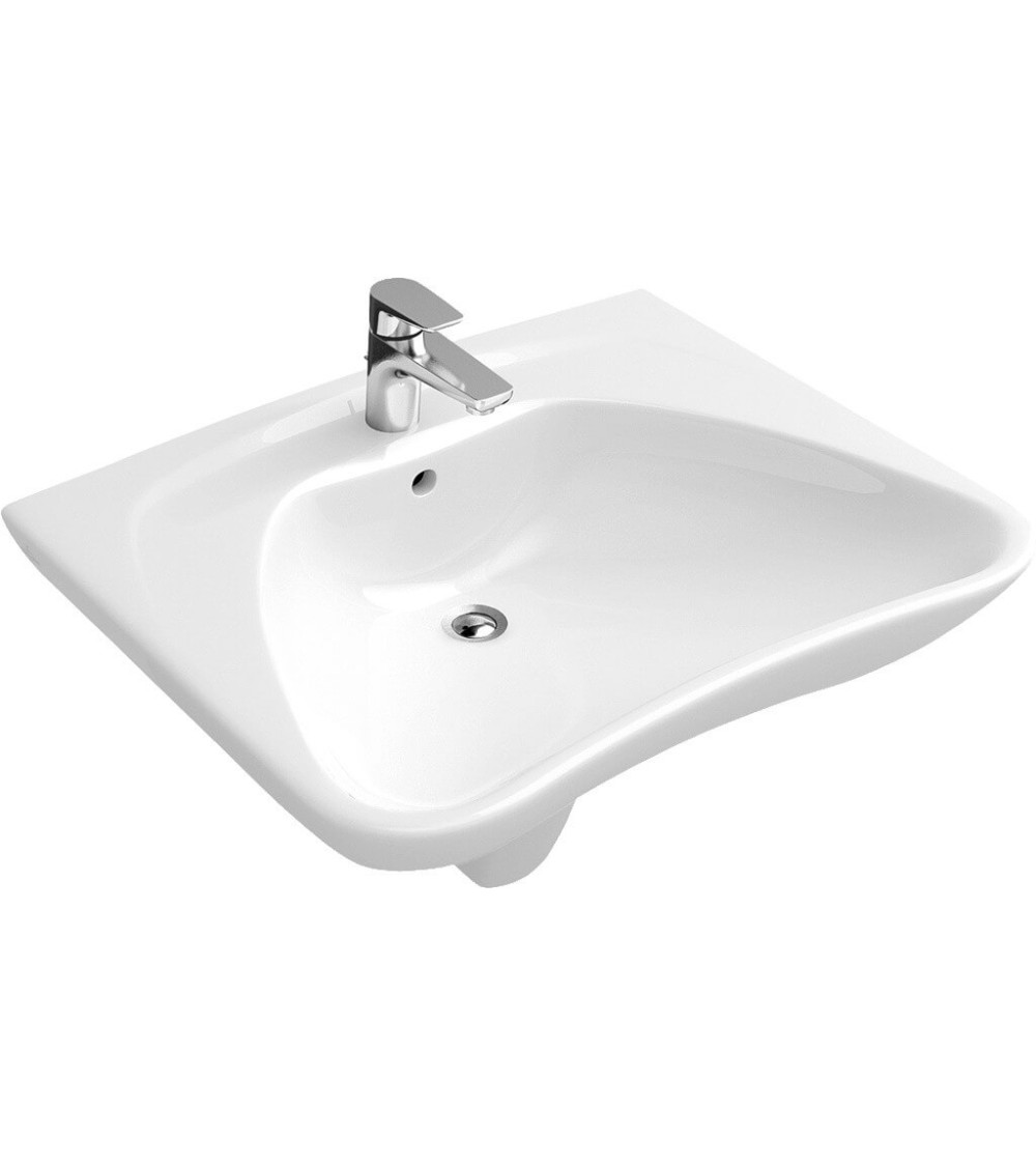 Villeroy & Boch O.Novo vita pakabinamas praustuvas, 600x490