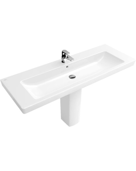 Villeroy & Boch Subway 2.0 praustuvas, 1300x470, su viena anga maišytuvui