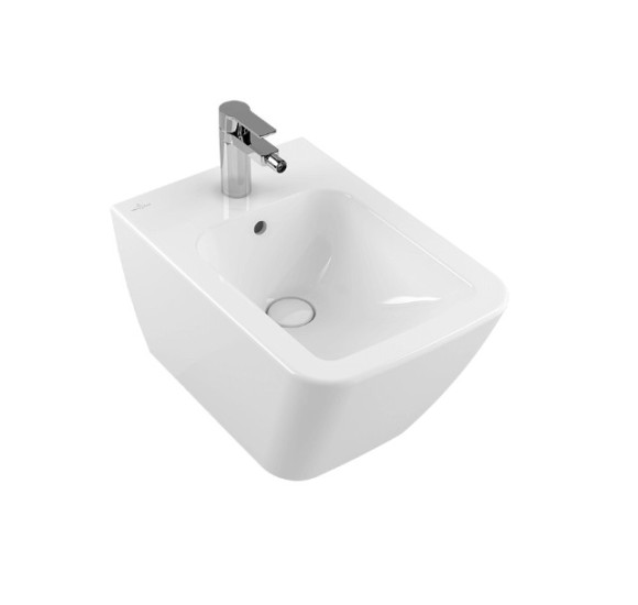 Villeroy & Boch Finion pakabinama bide, 375 x 560 mm su "Ceramic Plus" danga