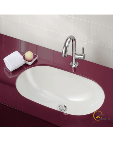 Villeroy & Boch O.Novo po stalviršiu montuojamas praustuvas 530x320