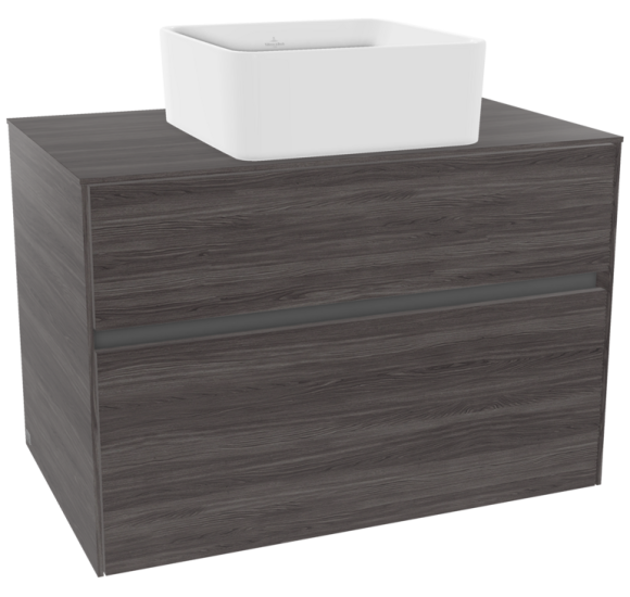 Villeroy & Boch Collaro Kvadratinis pastatomas praustuvas 40cm