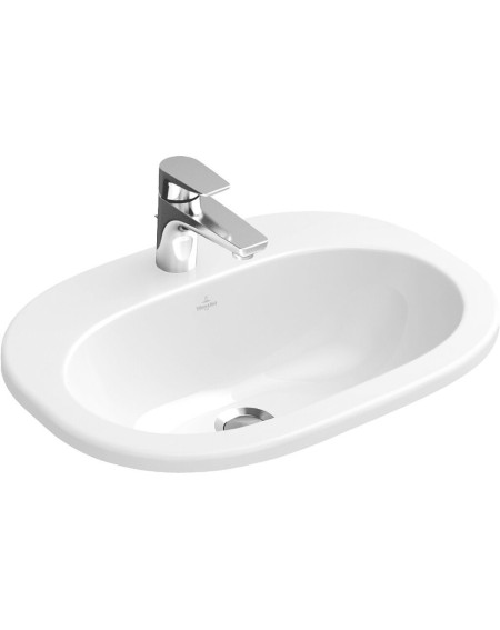 Villeroy & Boch O.Novo Įleidžiamas į stalviršį praustuvas 560x405