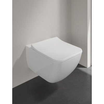 AKCIJA: Villeroy&Boch Venticello pakabinamas unitazas Rimless su Soft-Close dangčiu
