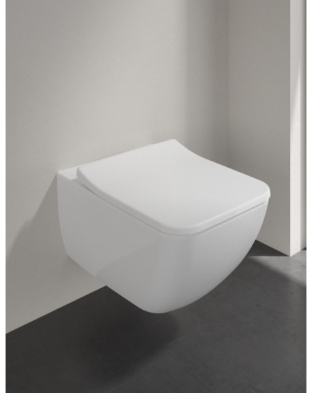 AKCIJA: Villeroy&Boch Venticello pakabinamas unitazas Rimless su Soft-Close dangčiu