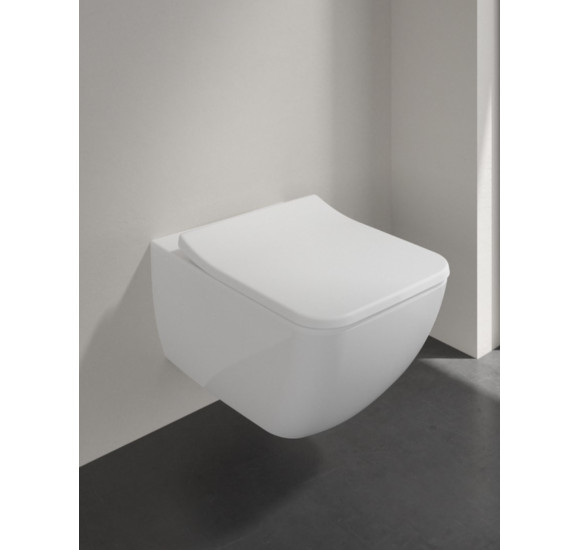 AKCIJA: Villeroy&Boch Venticello pakabinamas unitazas Rimless su Soft-Close dangčiu