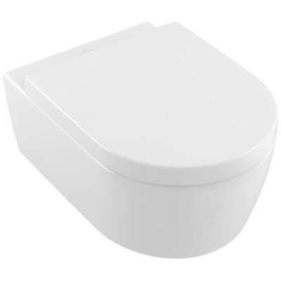 Villeroy&Boch Avento pakabinamas klozetas su Rimless ir storu 'Soft close' dangčiu