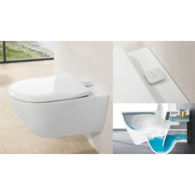 Villeroy&Boch WC Subway 2 Rimless, ViFresh, be dangčio