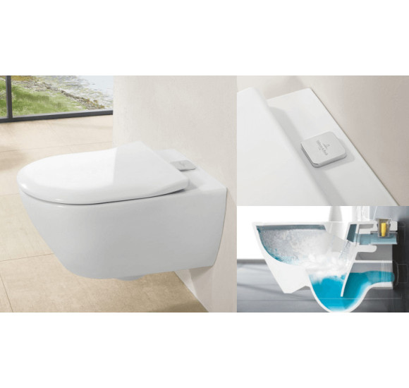 Villeroy&Boch WC Subway 2 Rimless, ViFresh, be dangčio