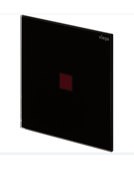 Viega Klavišas pisuaro, IR nuleidimas, stiklinis 100-240V, (more 200 juodas stiklas)