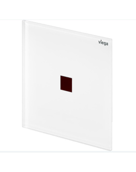Viega Klavišas pisuaro, IR nuleidimas, stiklinis 100-240V, (more 200 baltas stiklas)