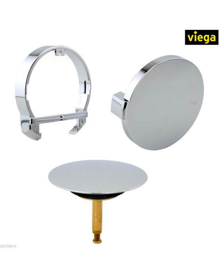 Viega "Multiplex Trio" MT5 sifono perpylimo dangteliai, skirti vonią pripildančiam sifonui