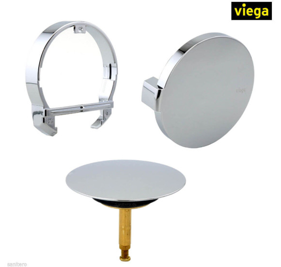 Viega "Multiplex Trio" MT5 sifono perpylimo dangteliai, skirti vonią pripildančiam sifonui