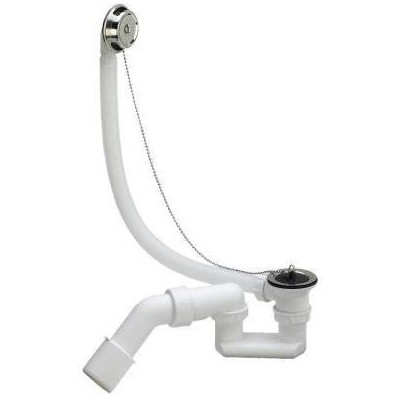 Viega sifonas voniai su vandens perpylimo sistema