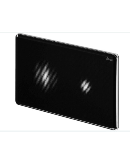 Viega Klavišas WC moduliui, sensorinis su LED pašvietimu (more 205 juodas stiklas)