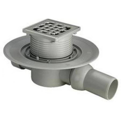 Viega trapas 50 su grotelėmis