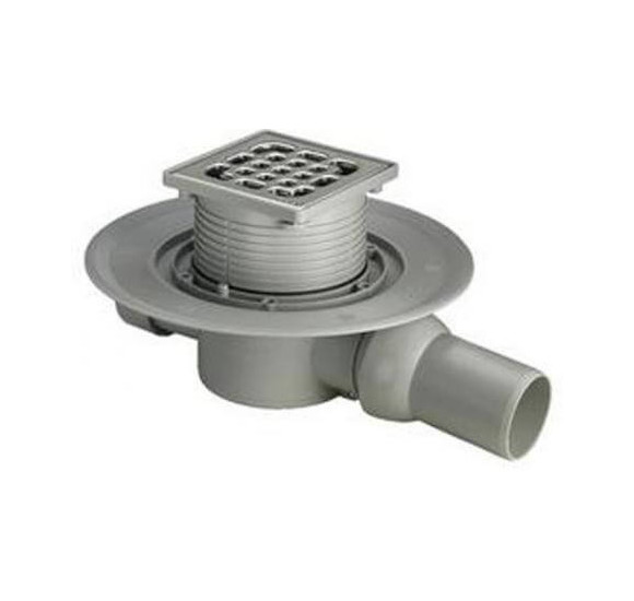 Viega trapas 50 su grotelėmis