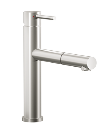 Villeroy & Boch maišytuvas plautuvei Como Sky Shower su ištraukiamu dušeliu