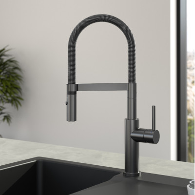 Villeroy & Boch maišytuvas plautuvei Steel Expert, pasirenkama spalva