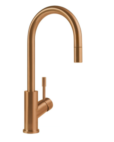 Villeroy & Boch maišytuvas plautuvei su ištraukiamu dušeliu Umbrella Flex, pasirenkama spalva