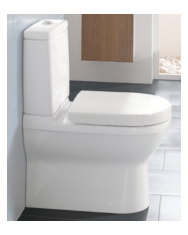 Pastatomas klozetas Villeroy & Boch O.Novo be dangčio ir bakelio