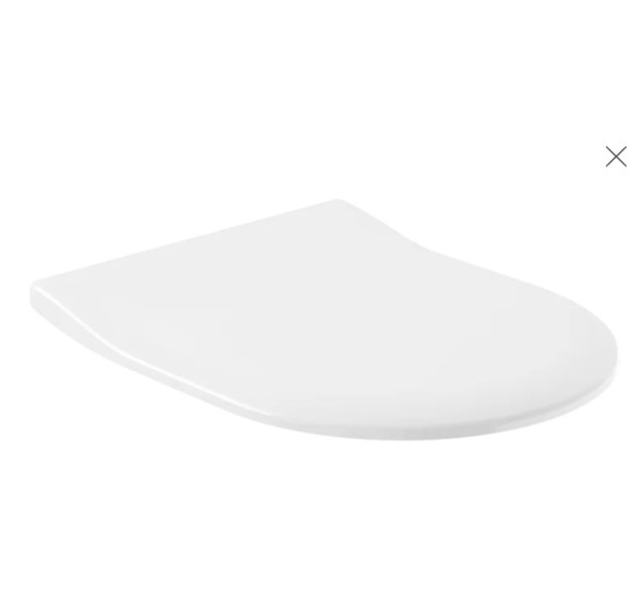 Villeroy&Boch WC Subway 2 Rimless, ViFresh klozeto dangtis su Soft Close technologija