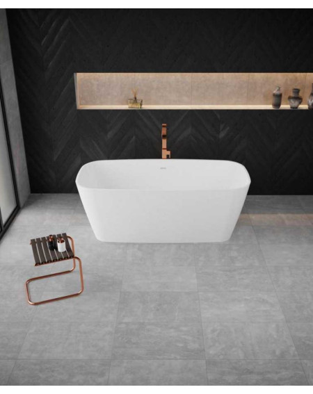 Akmens masės vonia VAYER VOLANS 1510x720 balta