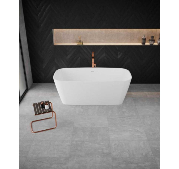 Akmens masės vonia VAYER VOLANS 1510x720 balta