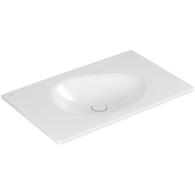 Villeroy & Boch Antao pakabinamas/montuojamas ant baldų praustuvas 80 cm, be skylės maišytuvui, pasirenkama spalva