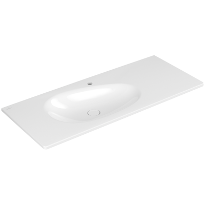 Villeroy & Boch Antao pakabinamas/montuojamas ant baldų praustuvas 120 cm, su skyle maišytuvui, pasirenkama spalva