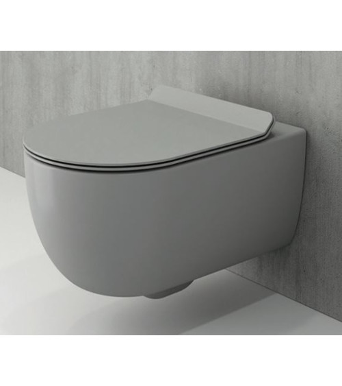 Bocchi V-Tondo COMPACT pakabinamas klozetas "Rimless" be dangčio