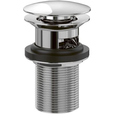 Villeroy & Boch dugno vožtuvas Push-Open, chromo spalvos