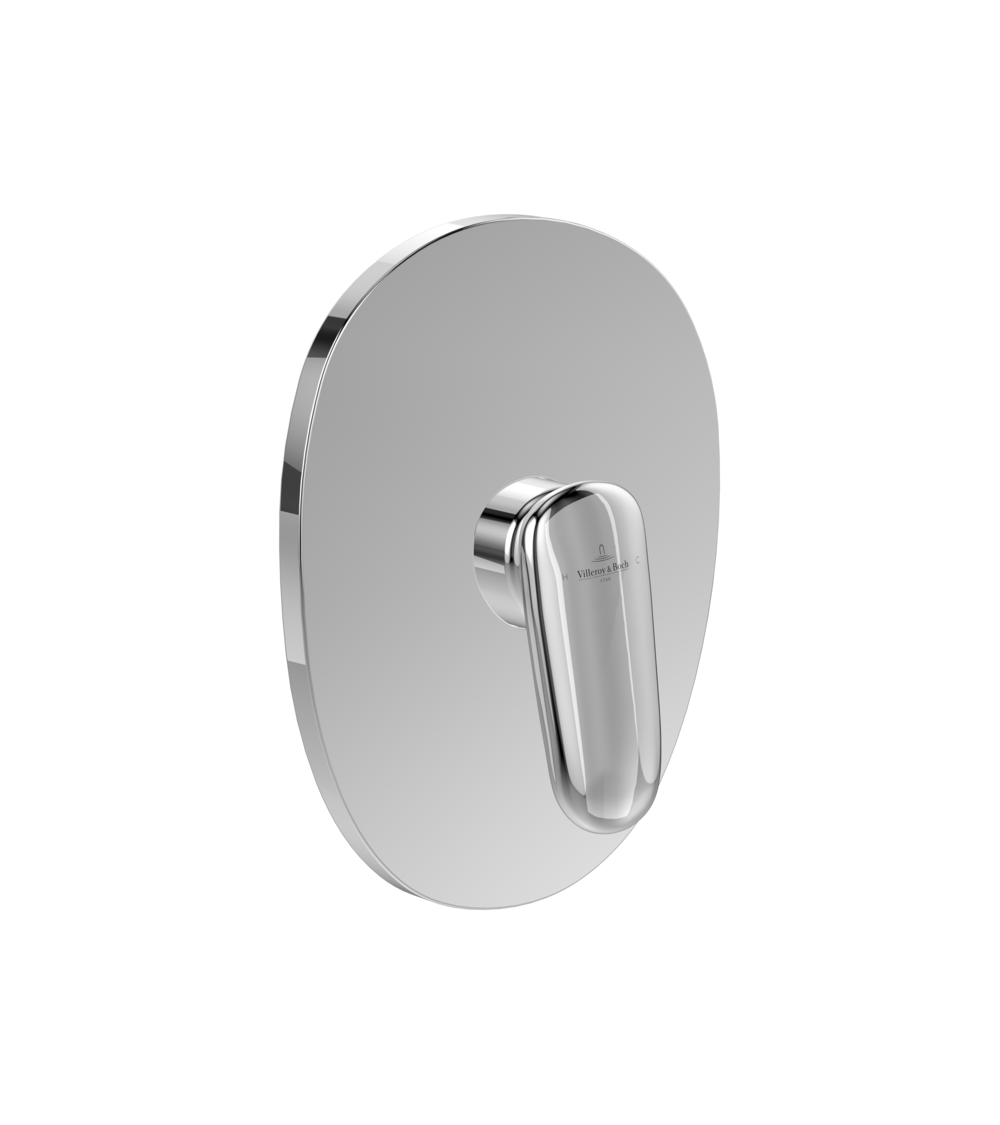 Villeroy & Boch Antao potinkinis vonios/dušo maišytuvas, chromo spalvos