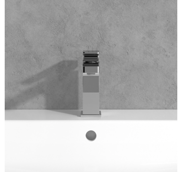 Villeroy & Boch Architectura Square maišytuvas praustuvui su dugno vožtuvu, pasirenkama spalva