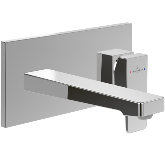 Villeroy & Boch Architectura Square potinkinis praustuvo maišytuvas su snapu, pasirenkama spalva