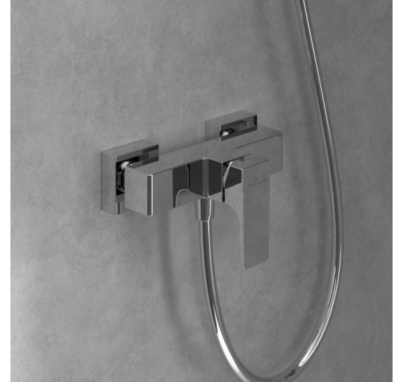 Villeroy & Boch Architectura Square virštinkinis dušo maišytuvas, pasirenkama spalva