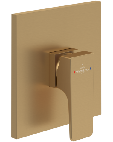 Villeroy & Boch Architectura Square potinkinis vonios/dušo maišytuvas, pasirenkama spalva