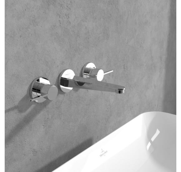 Villeroy & Boch Conum 3 dalių maišytuvas praustuvui, pasirenkama spalva