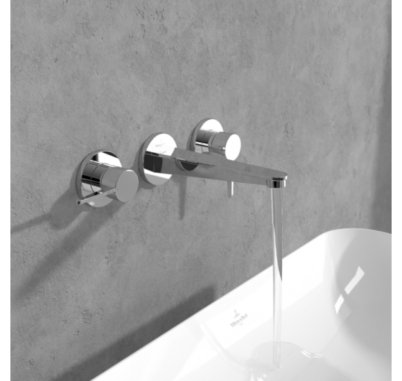 Villeroy & Boch Conum 3 dalių maišytuvas praustuvui, pasirenkama spalva