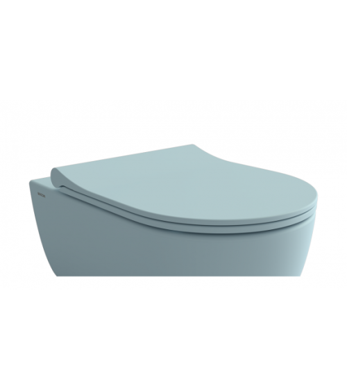 Bocchi V-Tondo plonas klozeto dangtis su sėdyne, švelnaus uždarymo (Soft Close)