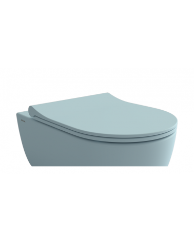 Bocchi V-Tondo plonas klozeto dangtis su sėdyne, švelnaus uždarymo (Soft Close)