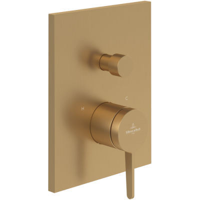 Villeroy & Boch Conum potinkinis dušo/vonios maišytuvas su diverteriu, pasirenkama spalva