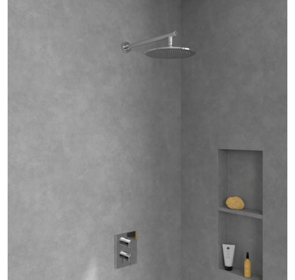 Villeroy & Boch Conum termostatinis 1 krypties dušo/vonios maišytuvas, pasirenkama spalva