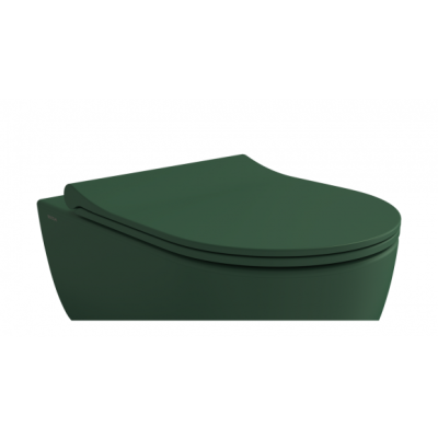 Bocchi V-Tondo plonas klozeto dangtis su sėdyne, švelnaus uždarymo (Soft Close)