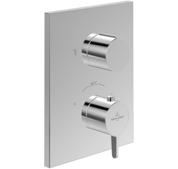 Villeroy & Boch Conum termostatinis 2 krypčių dušo/vonios maišytuvas, pasirenkama spalva