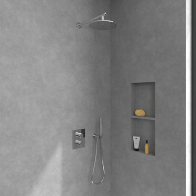 Villeroy & Boch Conum termostatinis 2 krypčių dušo/vonios maišytuvas, pasirenkama spalva