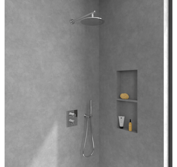 Villeroy & Boch Conum termostatinis 2 krypčių dušo/vonios maišytuvas, pasirenkama spalva