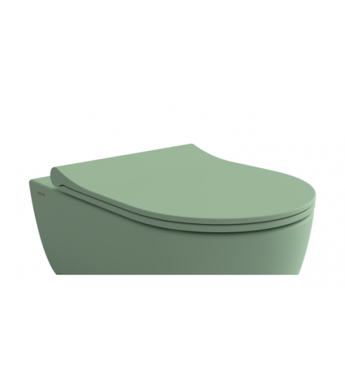 Bocchi V-Tondo plonas klozeto dangtis su sėdyne, švelnaus uždarymo (Soft Close)